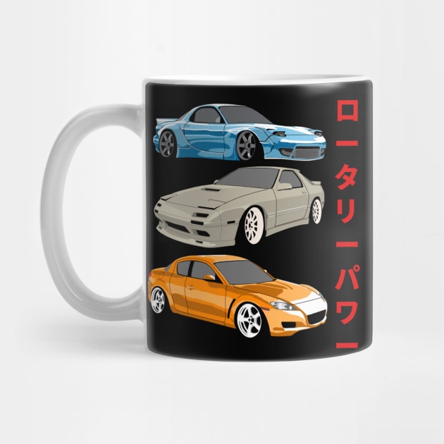 Mazda RX-7/RX-8 Rotary by Rebellion Store